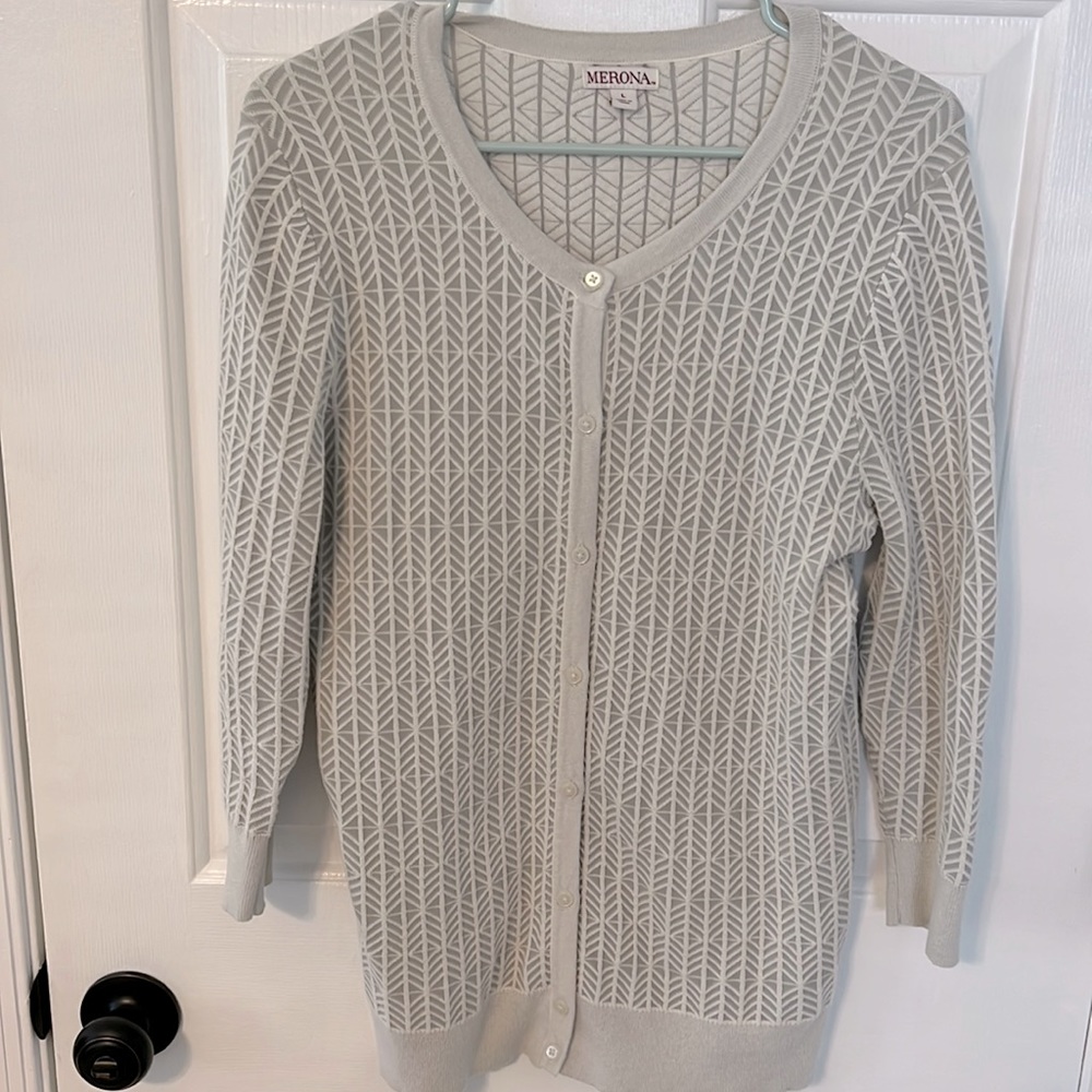 Merona (L) cardigan